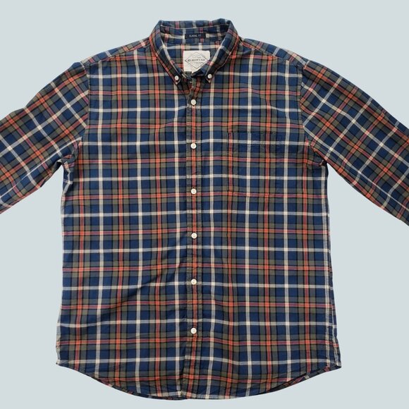 St. John's Bay men's long-sleeve button-down shirt Classic Fit Size L - Picture 2 of 11